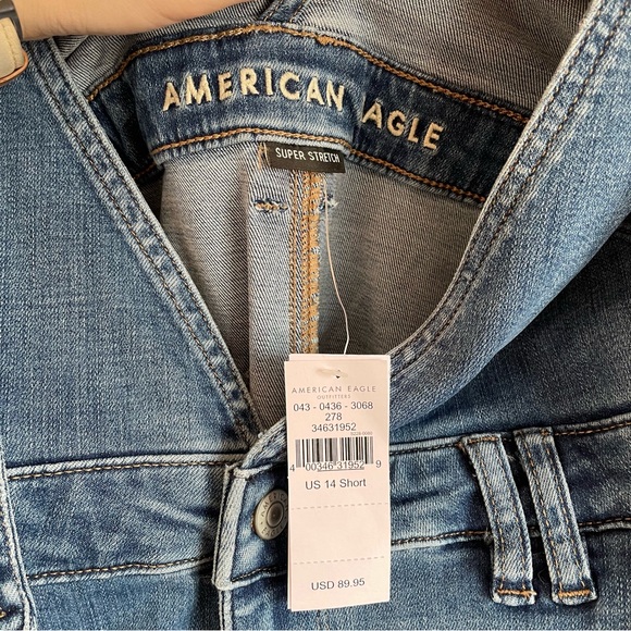 NEW American Eagle Super Stretch Vintage-Style Overalls - Picture 6 of 10